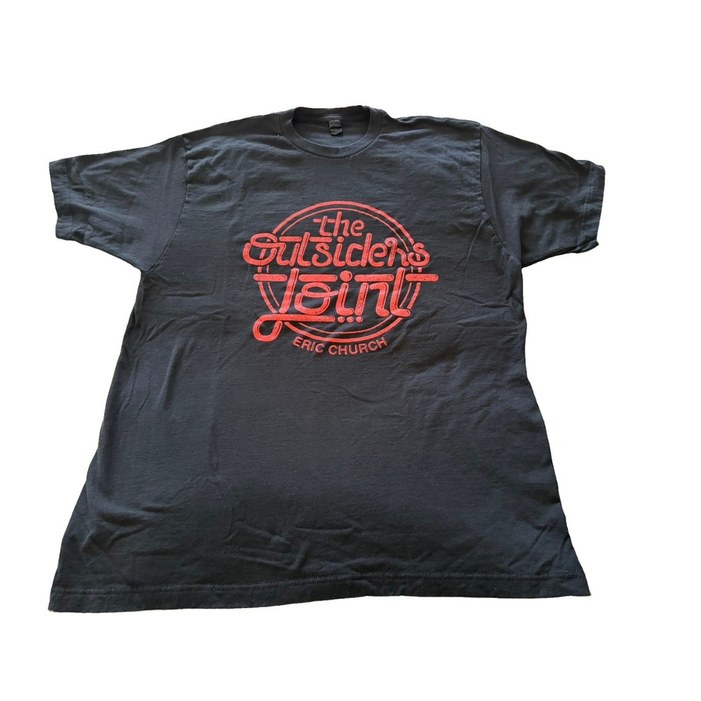 ADULT ERIC CHURCH T SHIRT THE OUTSIDERS JOINT 2014 CONCERT TOUR TEE Size 2XL
